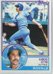 1983 Topps      075      Amos Otis